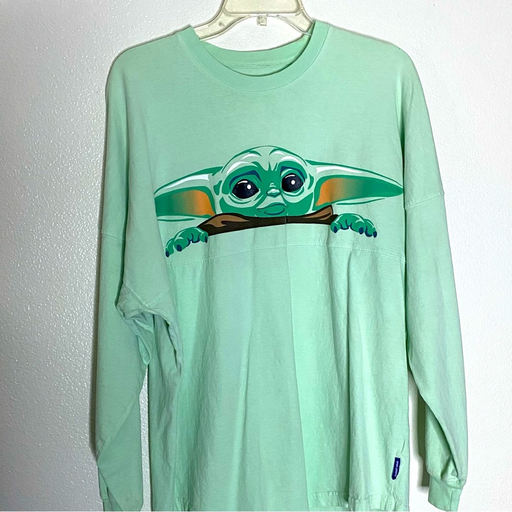 Disney Top Womens Size S Small Spirit Jersey Star Wars The Mandalarian